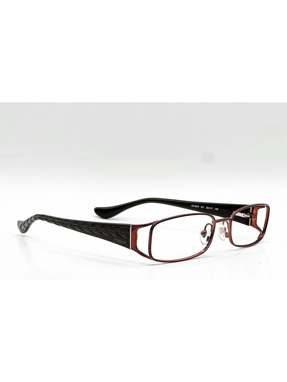 Vogue VO 3910 811 Brown Square Authentic Eyeglass Frames 53-17